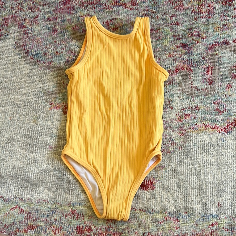 Cotton on Toddler yellow swim suit